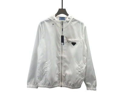 Prada Windbreaker Jacket "White"