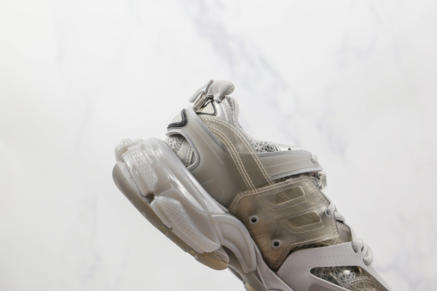 Balenciaga Track "Light Beige Clear Sole"