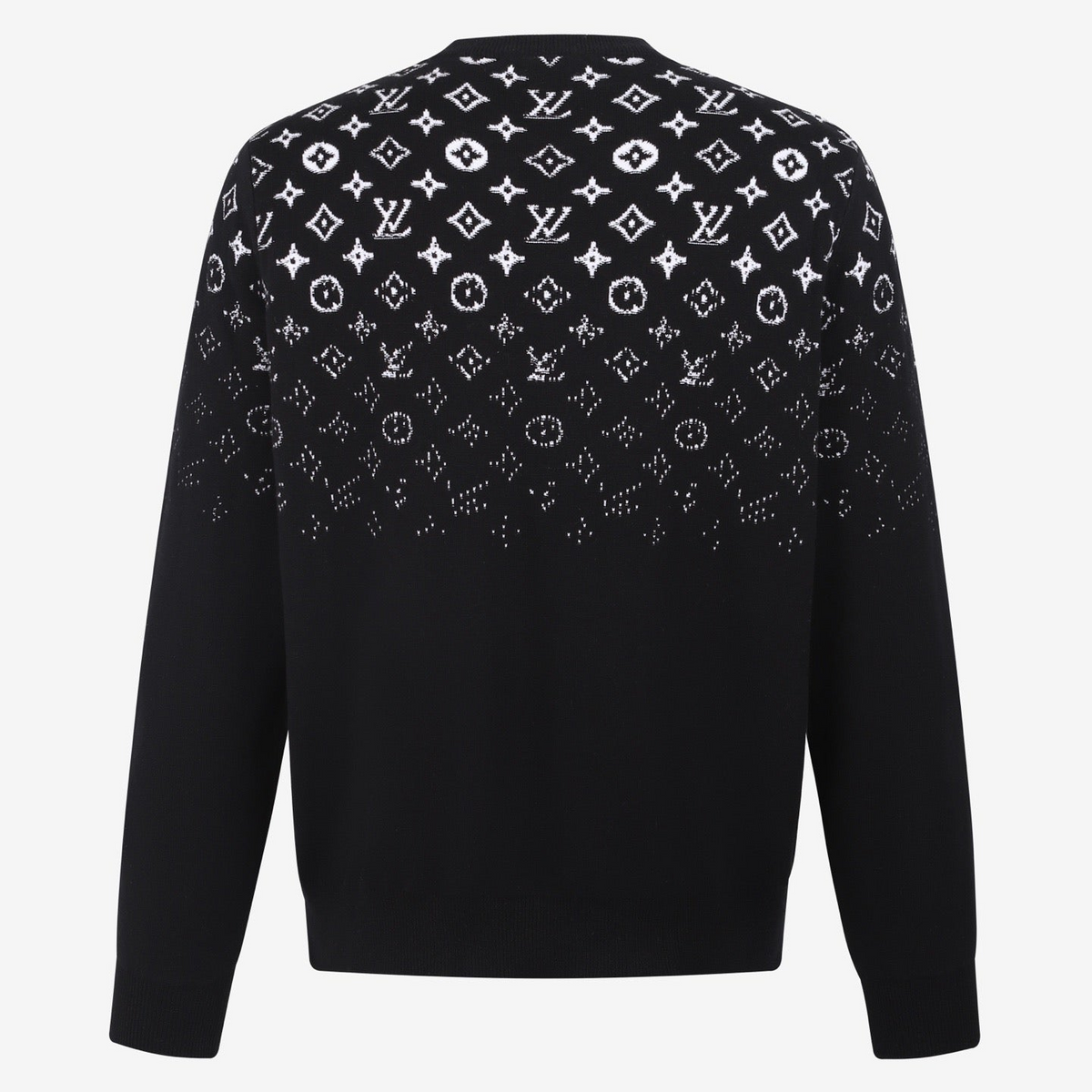 Louis Vuitton Gradient Cotton Crewneck "Black-White"