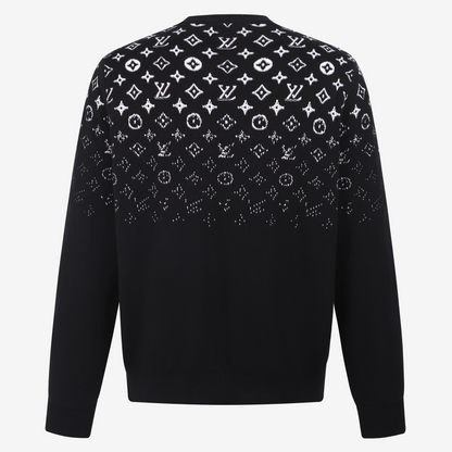 Louis Vuitton Gradient Cotton Crewneck "Black-White"