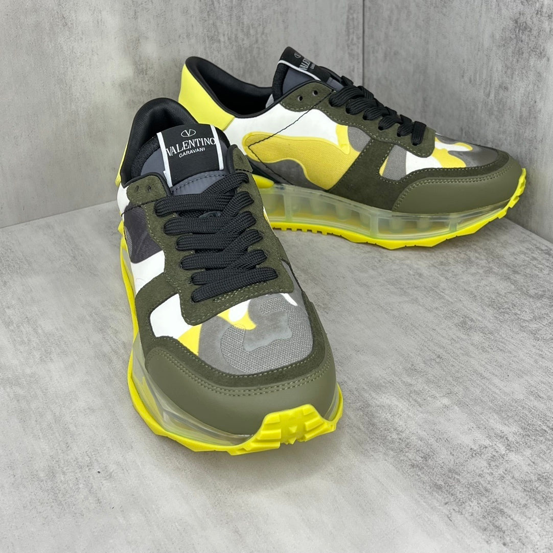 Valentino Garavani Netrunner "Green-Yellow Camo"