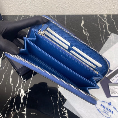 Prada Long Saffiano Leather Wallet