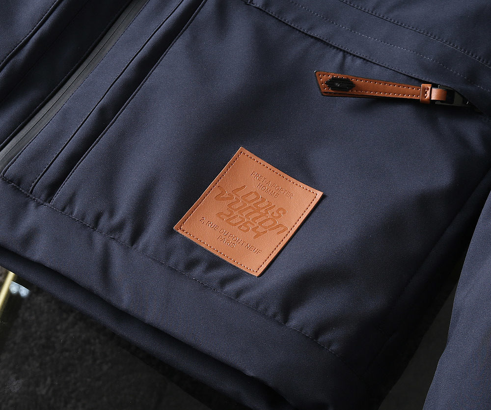 Louis Vuitton Down Jacket "Navy Blue"