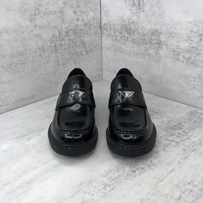 Prada 50mm Chocolate Loafers