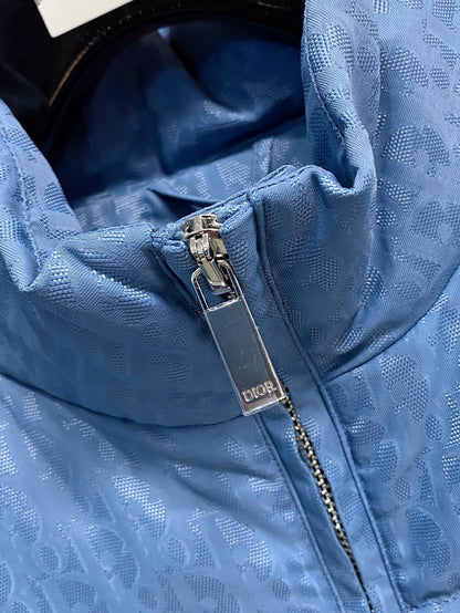 Dior Oblique Down Jacket "Baby Blue"