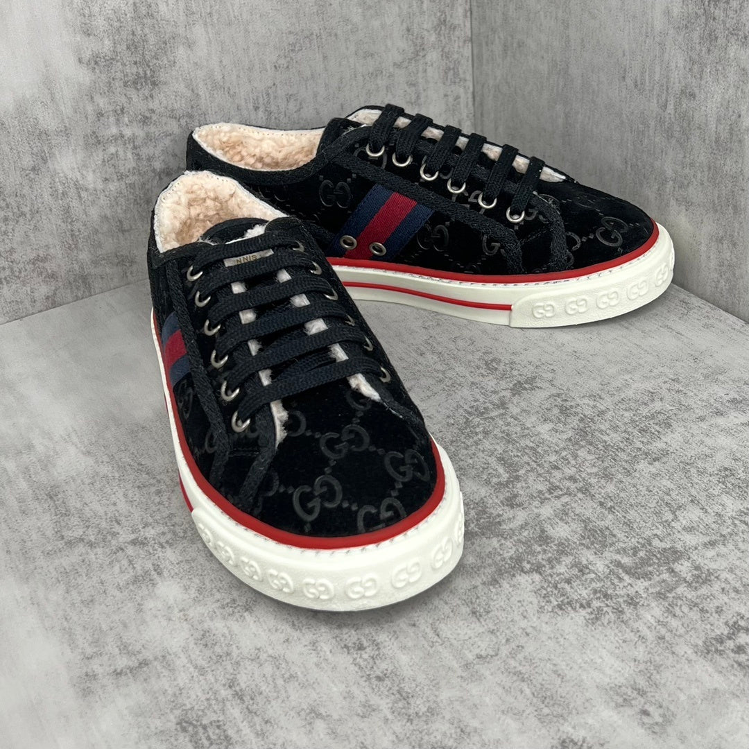 Gucci Tennis 1977 Low "Black Monogram"