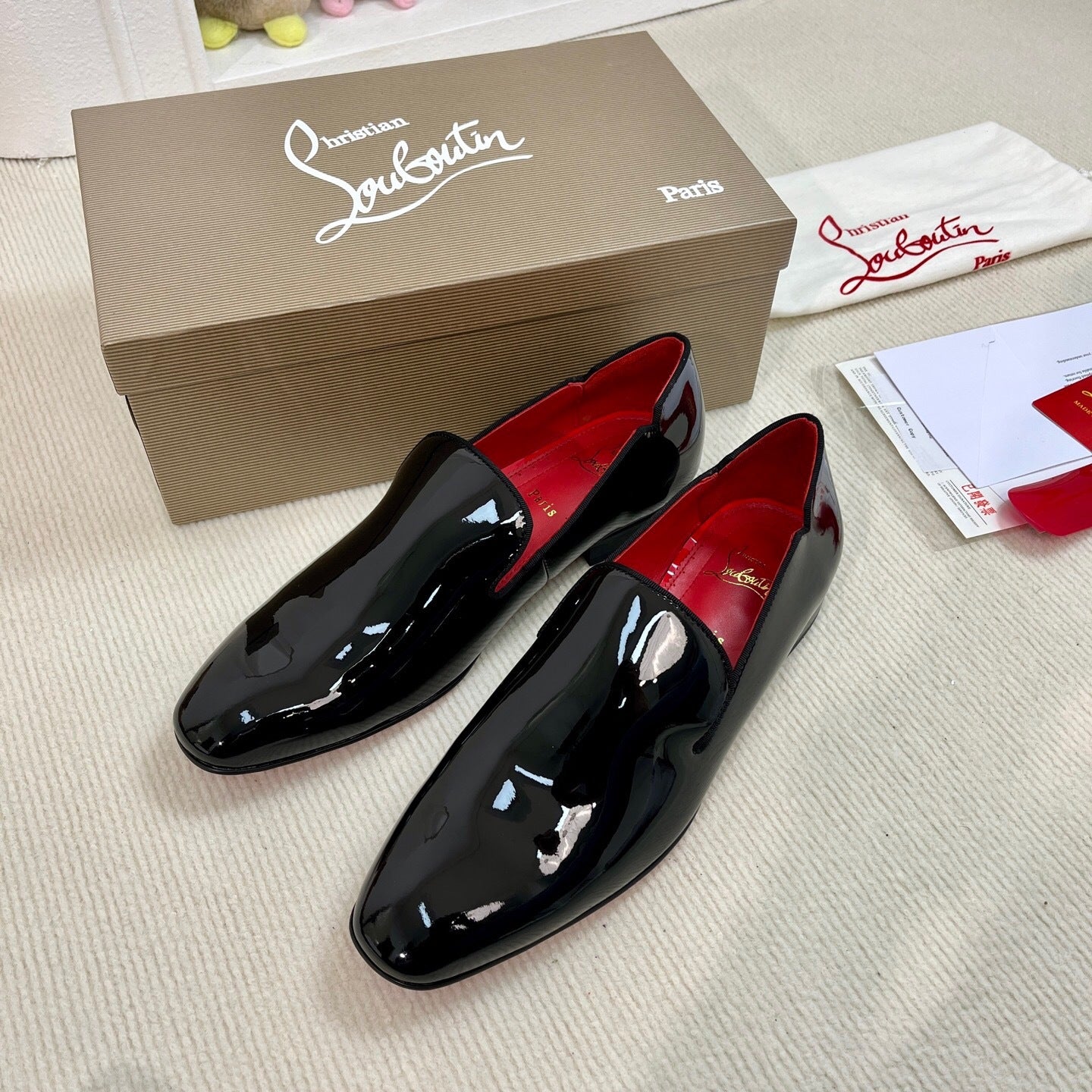 Christian Louboutin Dandy Chick Loafers "Black"