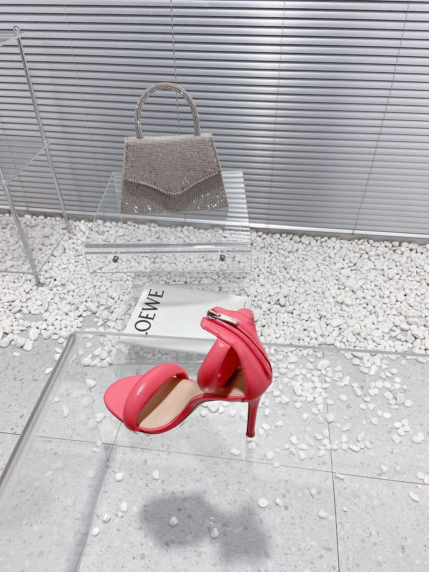 Gianvito Rossi Bijoux High Heels 100mm "Pink"