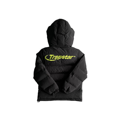 Trapstar Hyperdrive Down Jacket "Black-Lime"