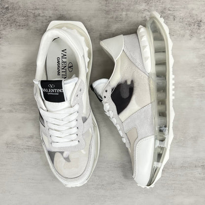 Valentino Garavani "White-Grey-Beige Camo"