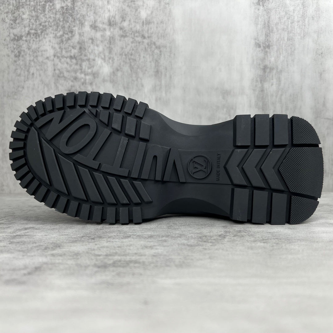 Louis Vuitton Ruby Flat Ankle Boots "White"