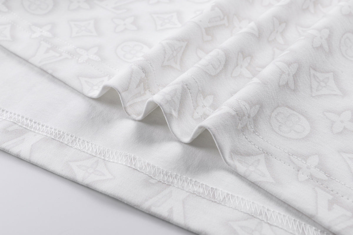 Louis Vuitton Monogram Short-Sleeved T-Shirt "Milky White"