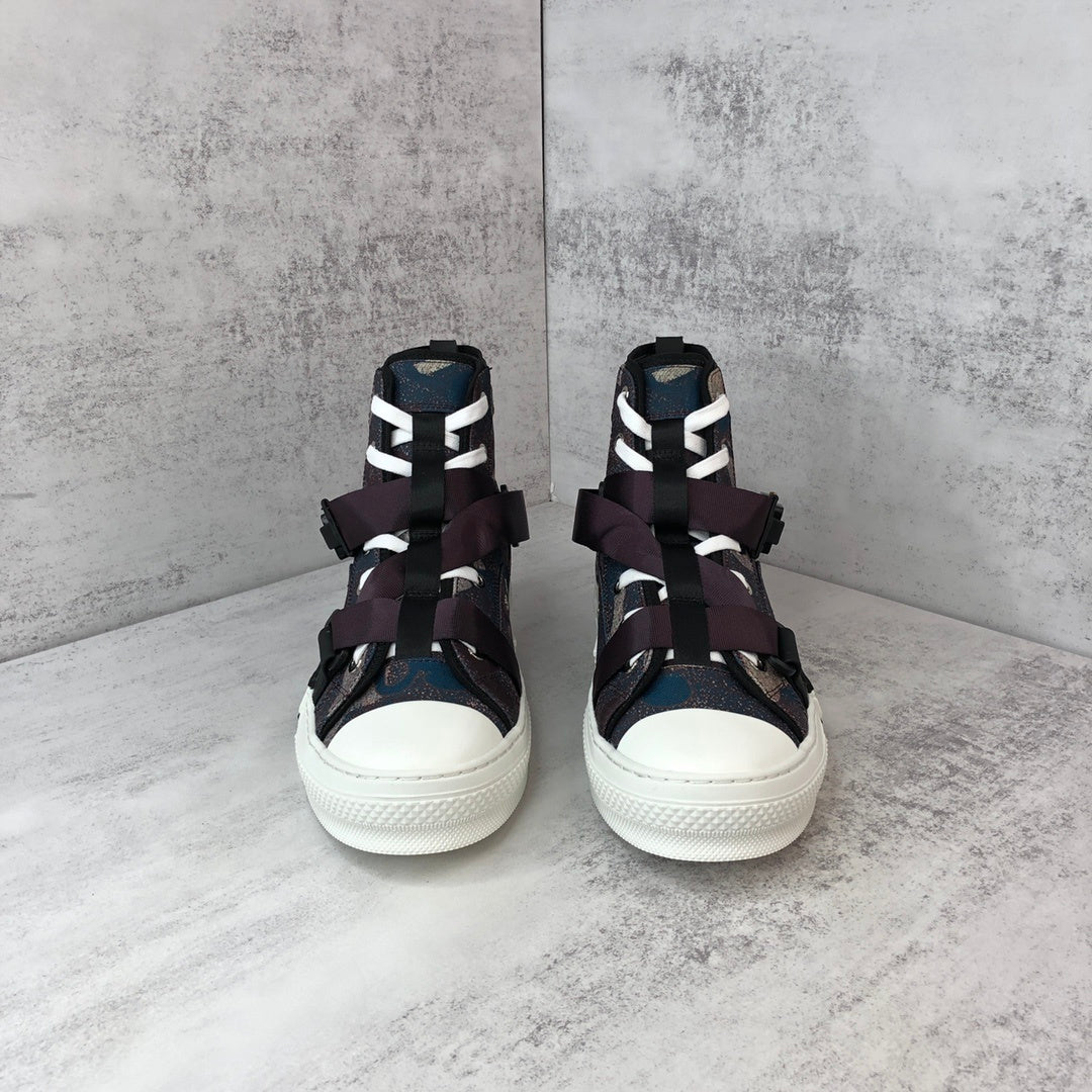 Dior B23 High-Top "Red Camo"