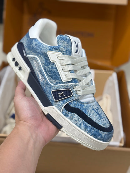 Louis Vuitton LV Trainers "Light Blue Denim"