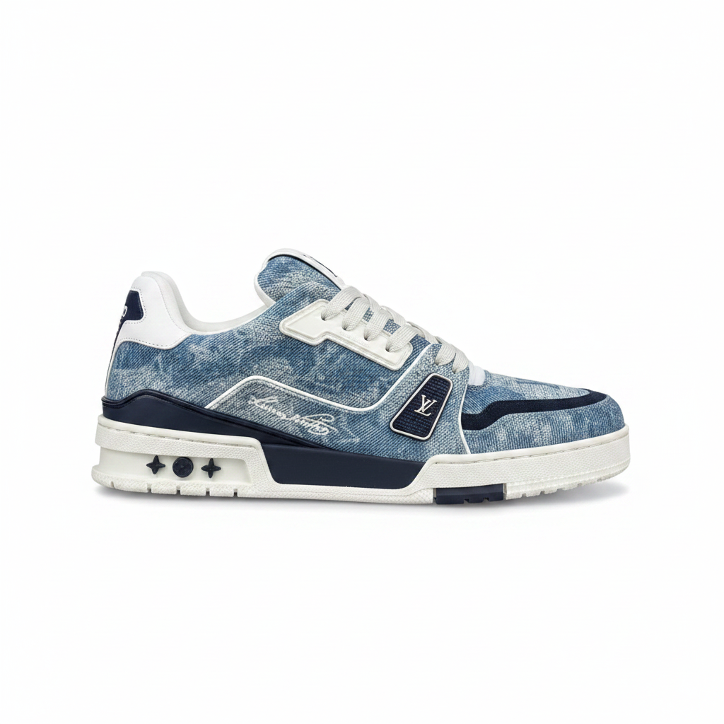 Louis Vuitton LV Trainers "Light Blue Denim"