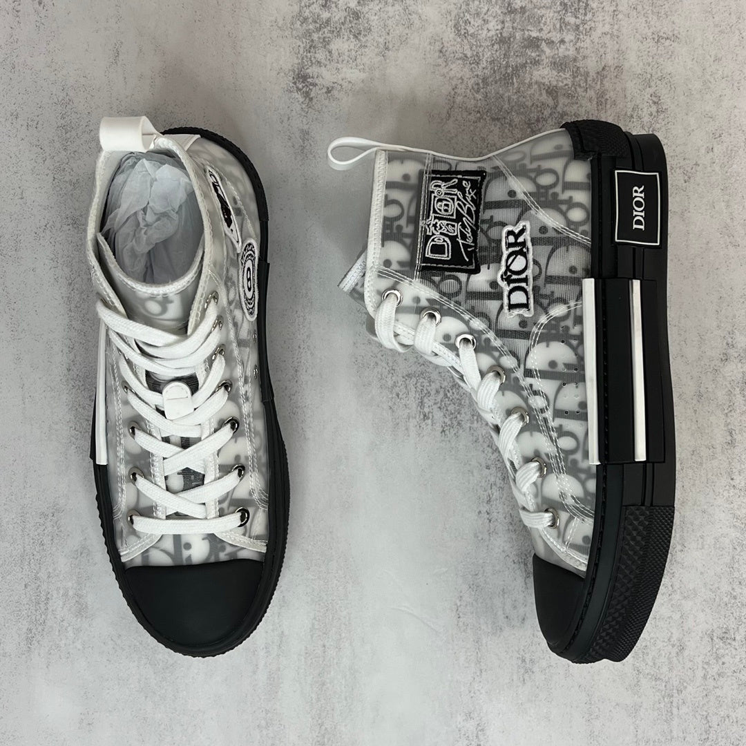 Dior B23 High-Top "White-Black Sole"