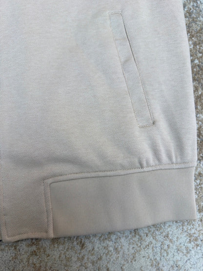 Dior Oblique Track Jacket "Beige Cotton-Blend Jersey"