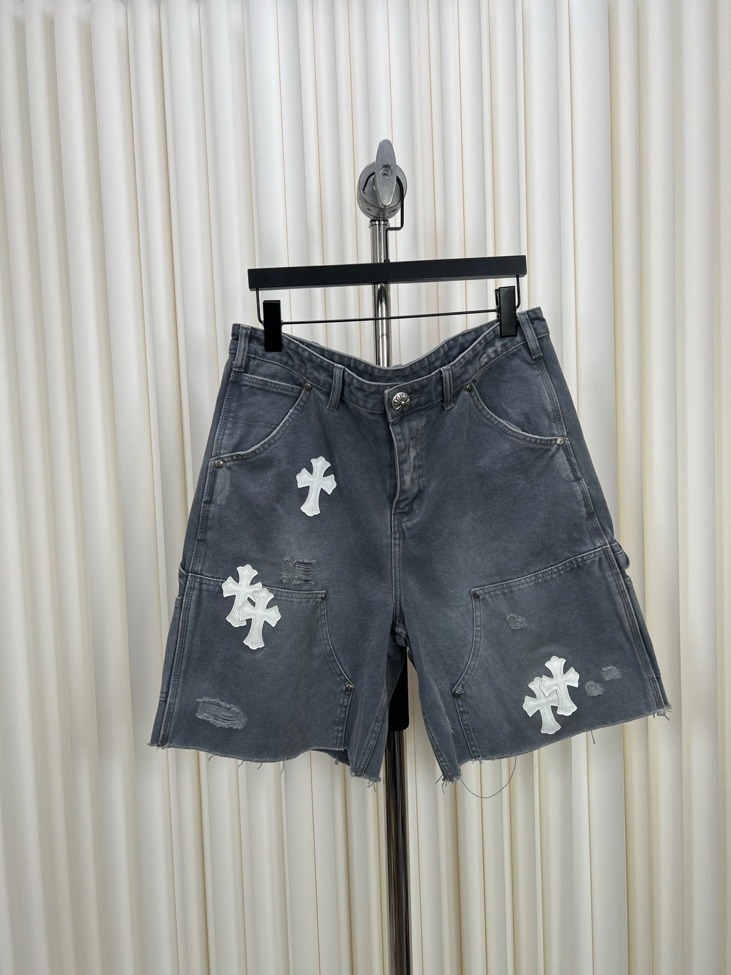 Chrome Hearts Denim Shorts