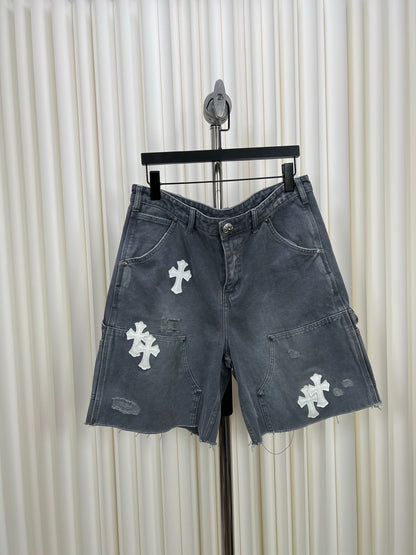 Chrome Hearts Denim Shorts