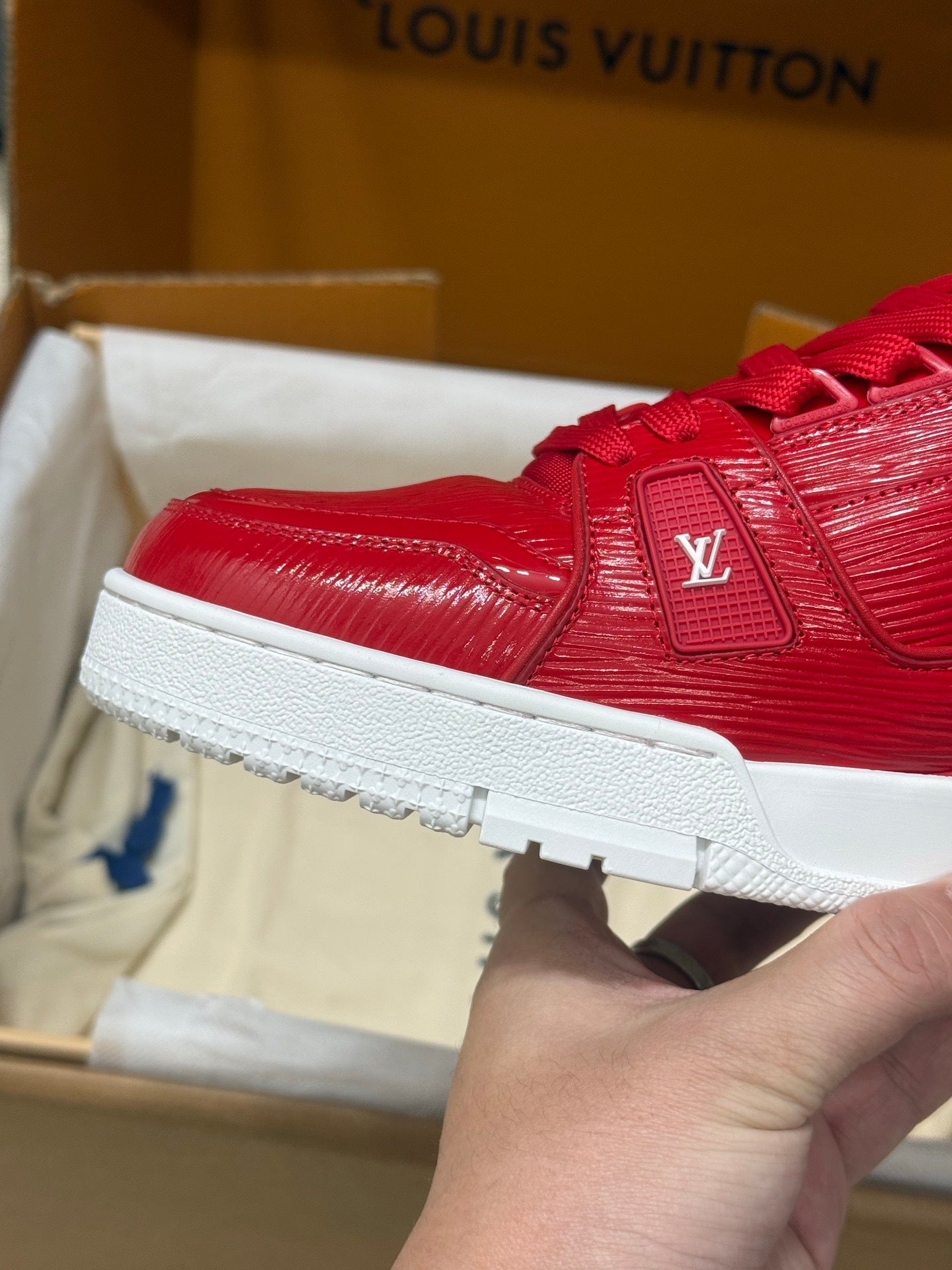 Louis Vuitton LV Trainers "Red"