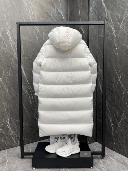 Moncler Hanoverian Long Down Jacket "White"
