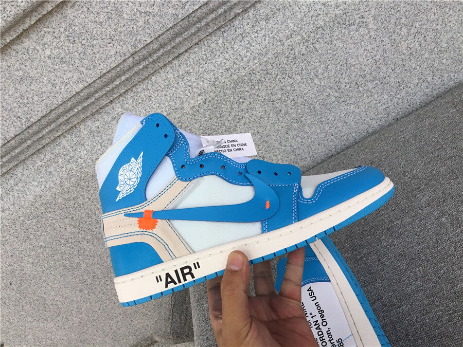 Off-White x Jordan 1 Retro High OG 'UNC'