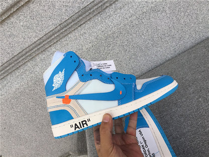 Off-White x Jordan 1 Retro High OG 'UNC'