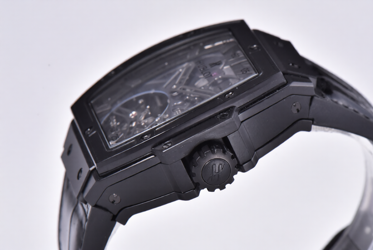Hublot Spirit of Big Bang Tourbillion  Skeleton 42mm Black Dial