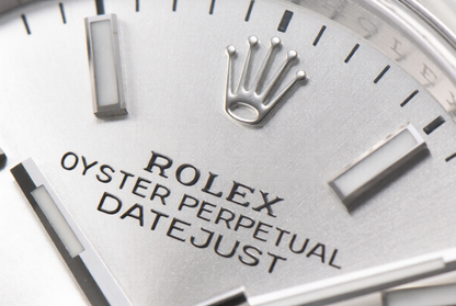 Rolex Date Just 36mm Jubilee Bracelet Silver Dial