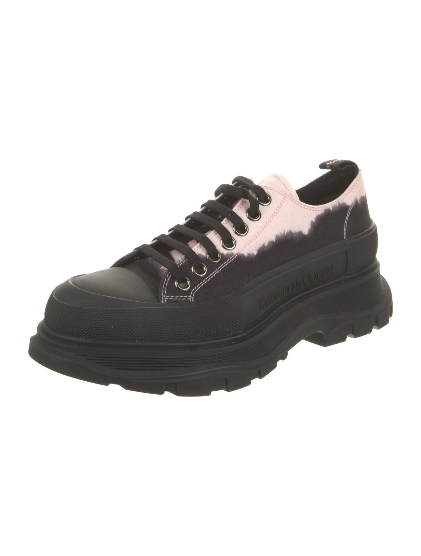 Alexander McQueen Tread Slick Low "Black-Pink"
