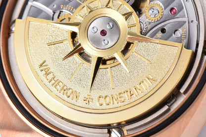 Vacheron Constantin Overseas 41mm Rose Gold Bracelet Green Dial