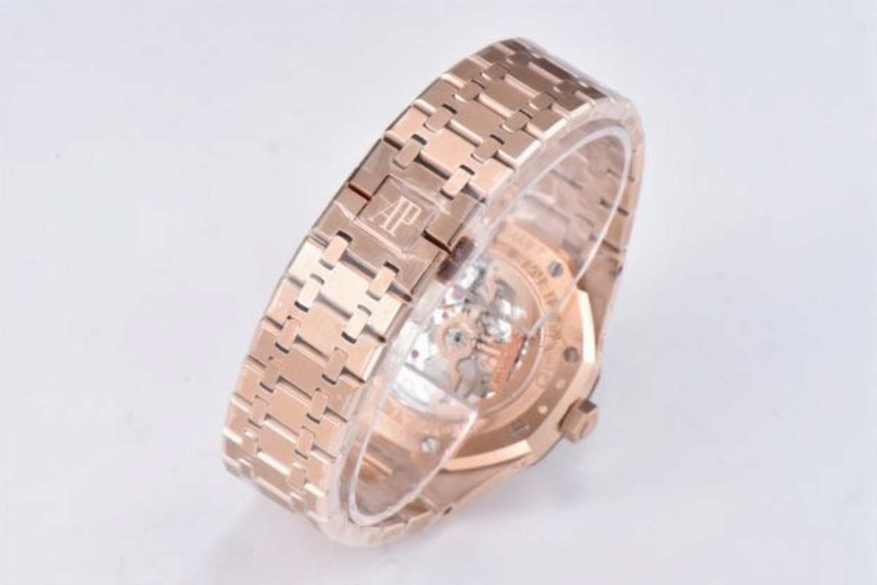 Audemars Piguet Royal Oak 41mm Perpetual Calendar Rose Gold Blue Dial