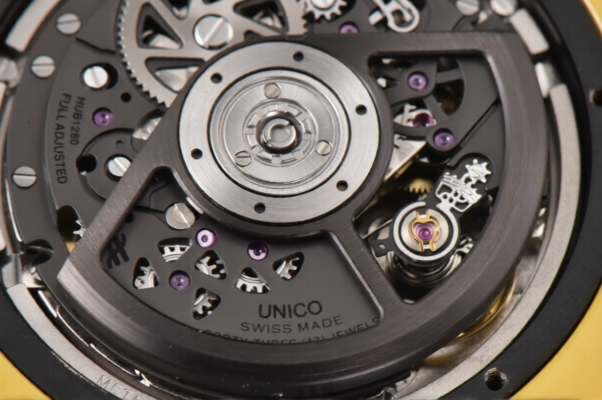 Hublot Big Bang Unico 44mm Yellow Magic Ceramic Skeleton Dial