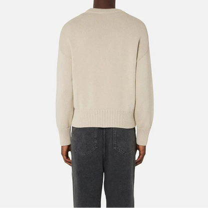 AMI Paris Ami De Coeur Sweater "Beige"