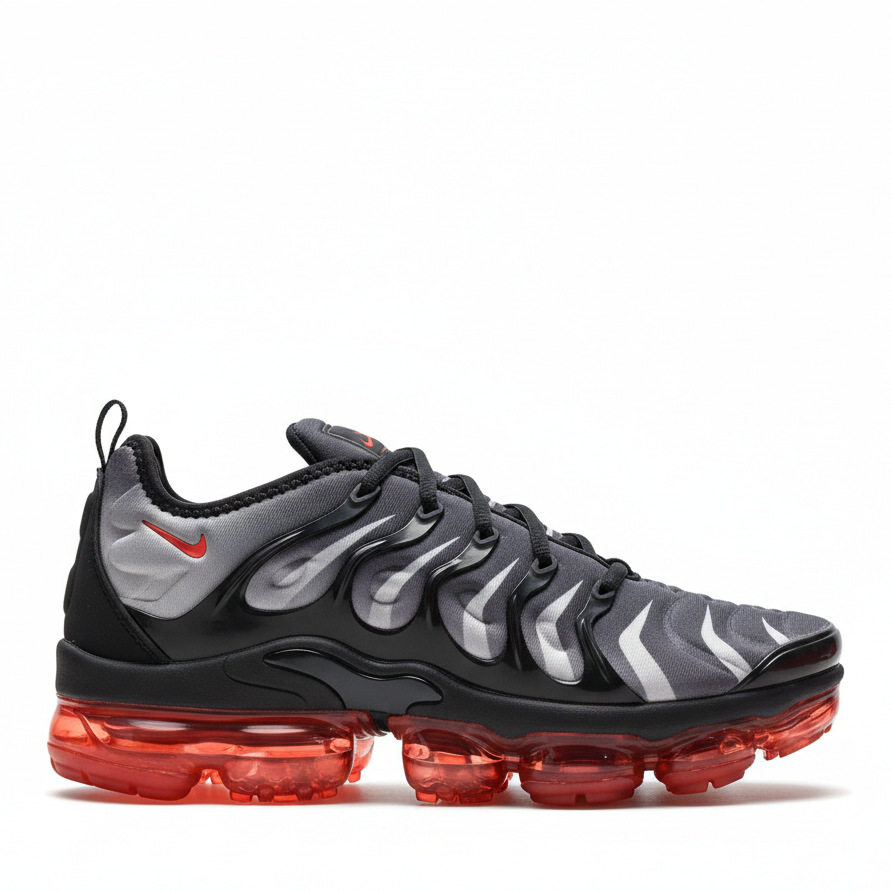 Nike Air VaporMax Plus "Grey-Black-Red Sole"
