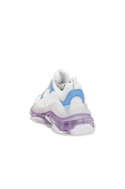 Balenciaga Triple S "Clear Sole Blue-Purple"