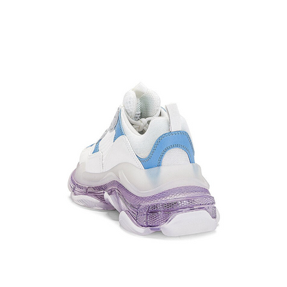 Balenciaga Triple S "Clear Sole Blue-Purple"