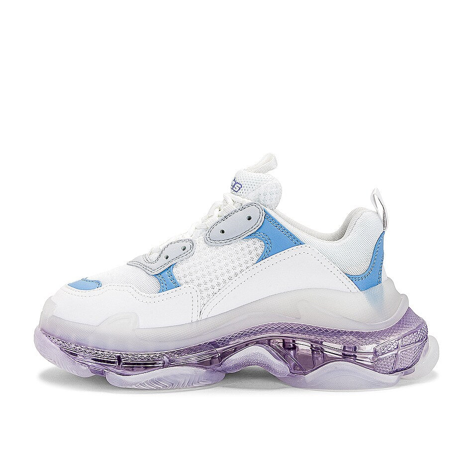 Balenciaga Triple S "Clear Sole Blue-Purple"