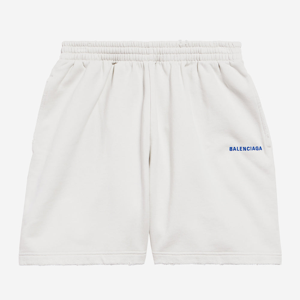 Balenciaga Shorts "White-Blue"