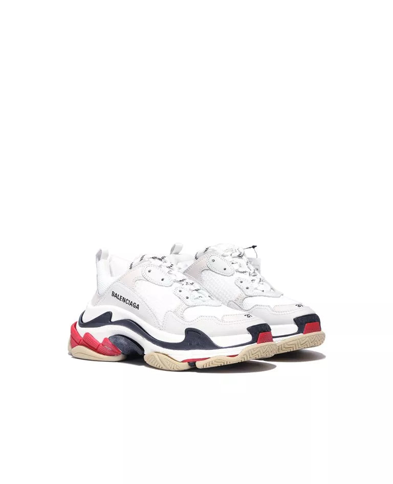 Balenciaga Triple S "White-Black-Red"
