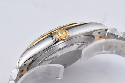 Rolex Date Just 41mm SS/YG Jubilee Bracelet Silver Dial
