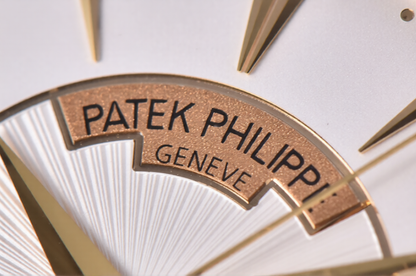 Patek Philippe Calatrava 38mm Gold Brown Leather White Dial