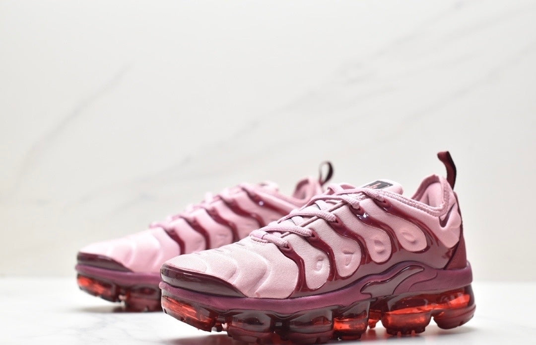 Nike Air VaporMax Plus “Pink-Burgundy-Red Sole”