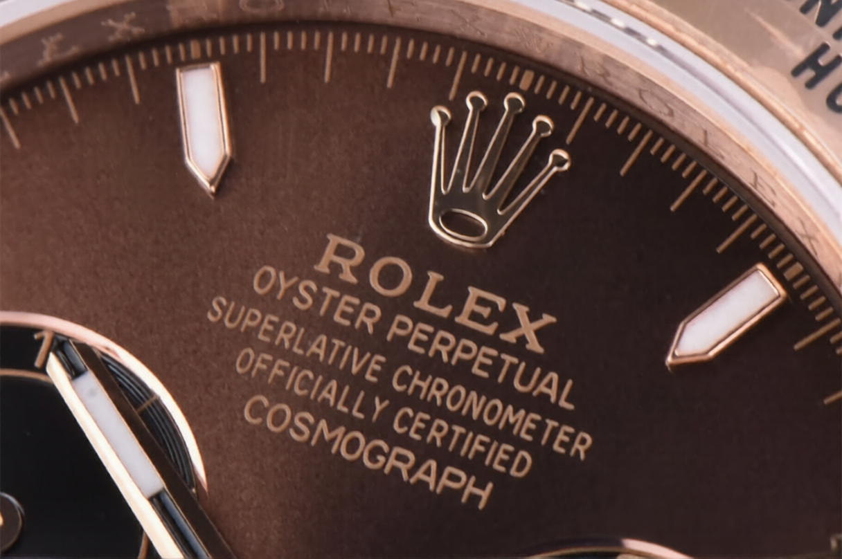 Rolex Daytona Rose Gold 40mm Chocolate/Black Dial