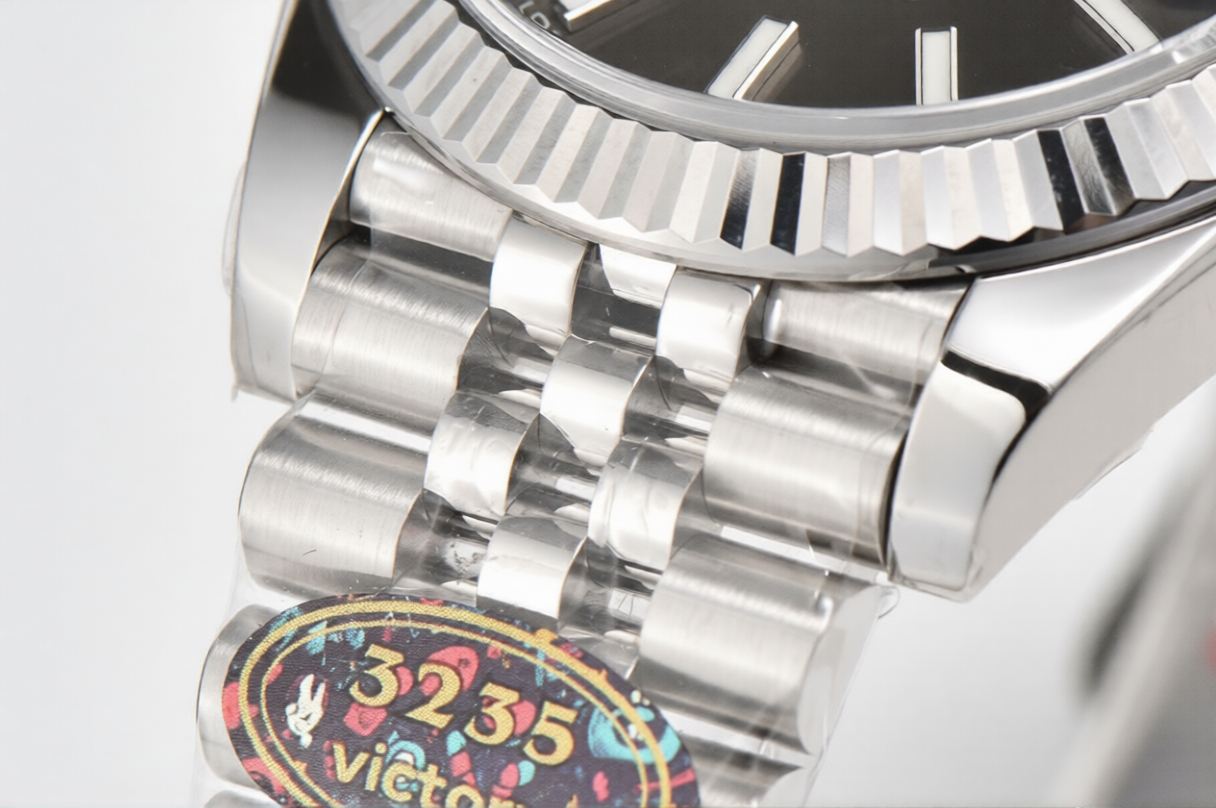Rolex Date Just 41mm Jubilee Bracelet Steel Gray Dial