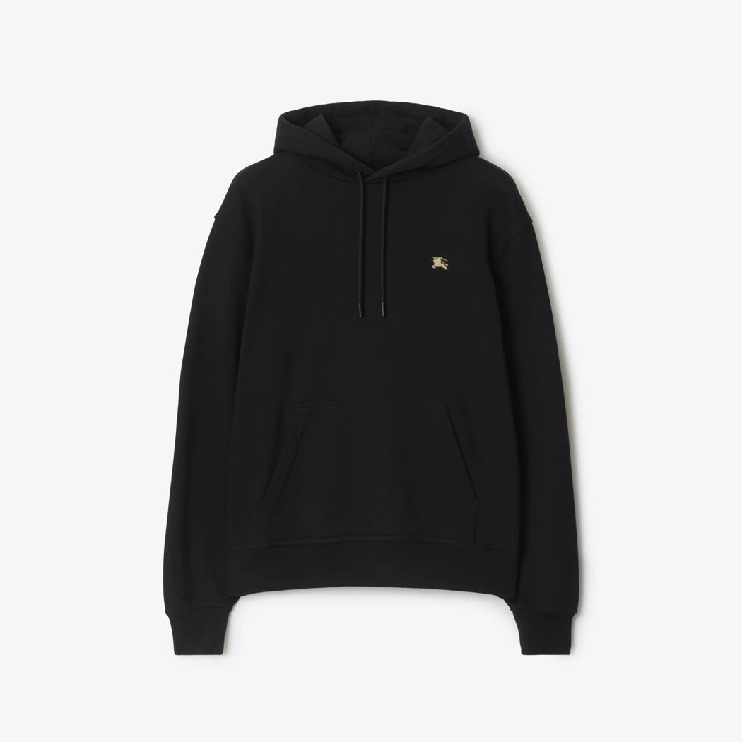 Burberry Cross Stitch EKD Cotton Hoodie "Black"