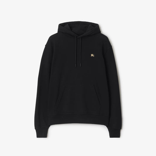 Burberry Cross Stitch EKD Cotton Hoodie "Black"