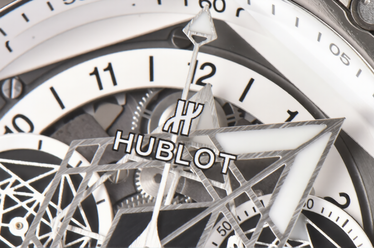 Hublot Big Bang Sang Bleu II Chrono 45mm White Rubber Strap