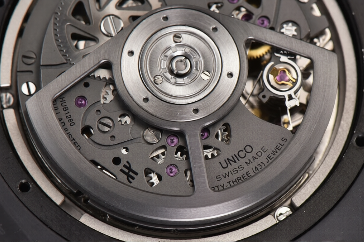 Hublot Big Bang Unico 44mm Black Rubber Strap Skeleton Dial
