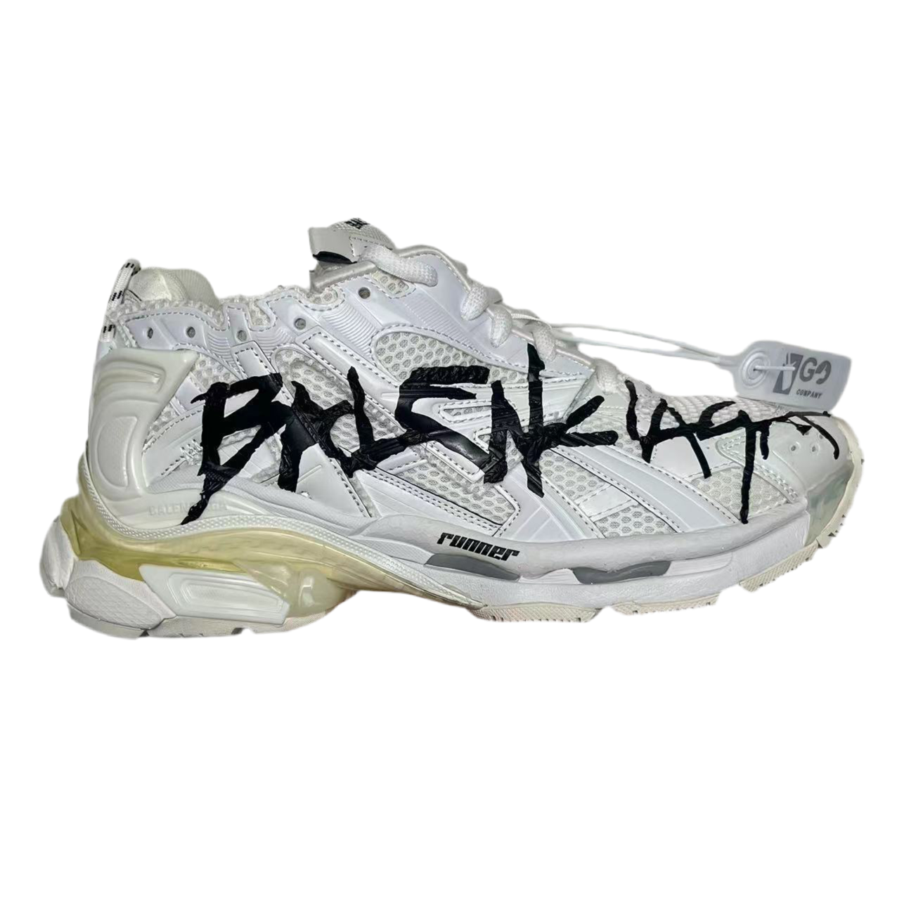 Balenciaga Runner "White Graffiti"